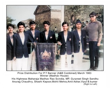 Scindia School , 1983 Scindia School , 1983